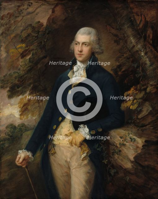 Francis Basset, Lord de Dunstanville, c. 1786. Creator: Thomas Gainsborough.