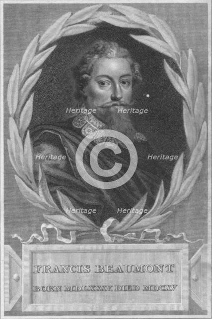 'Francis Beaumont'. Creator: William Evans.