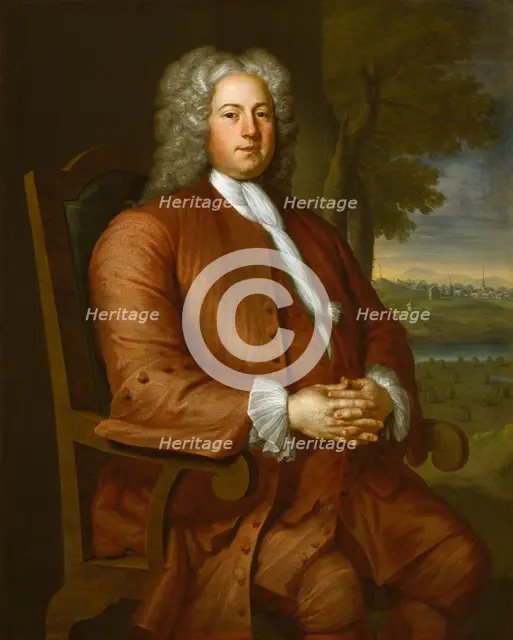 Francis Brinley, 1729. Creator: John Smibert.