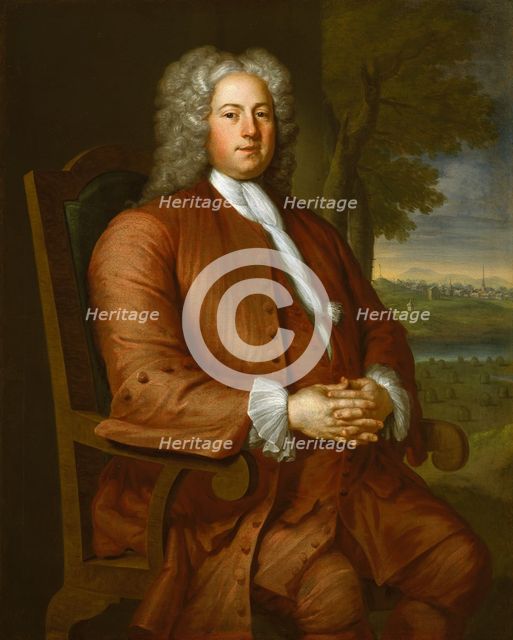 Francis Brinley, 1729. Creator: John Smibert.