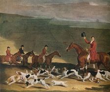 Francis Dukinfield Astley, Esq., and his Harriers 1809. (1941). Artist: Richard Woodman