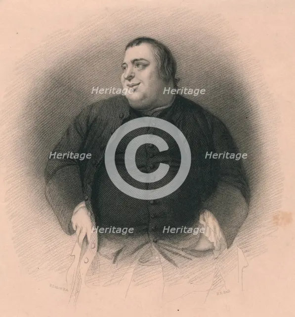 Francis Grose, (1731-1791), 19th century. Artist: Henry Bryan Hall I