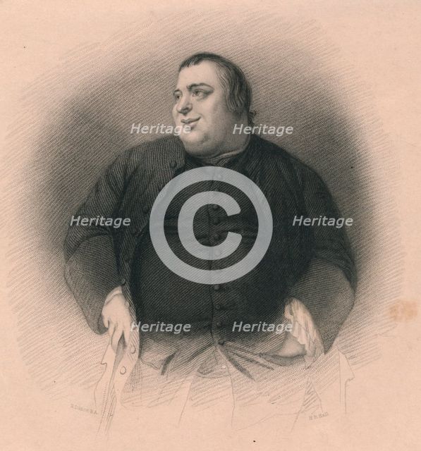Francis Grose, (1731-1791), 19th century. Artist: Henry Bryan Hall I