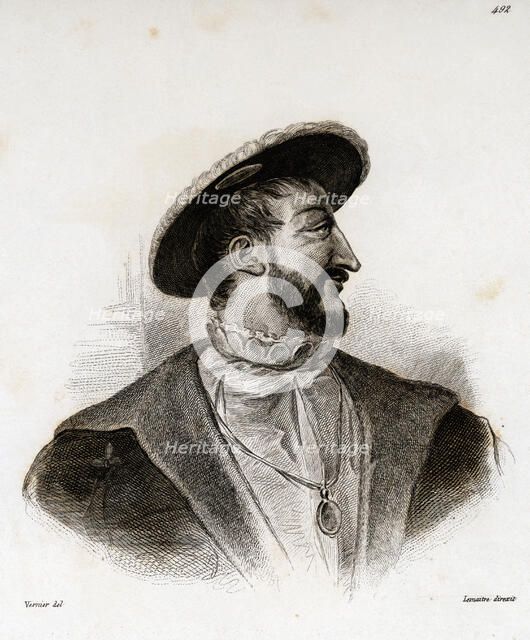 Francis I (1494-1547), King of France.