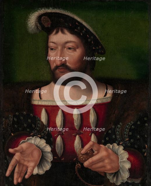 Francis I (1494-1547), King of France. Creator: Workshop of Joos van Cleve (Netherlandish, Cleve ca. 1485-1540/41 Antwerp).
