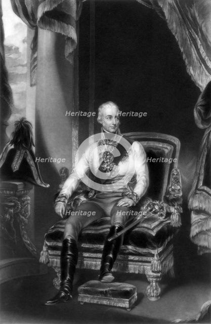 Francis I, Emperor of Austria. Artist: GH Phillips