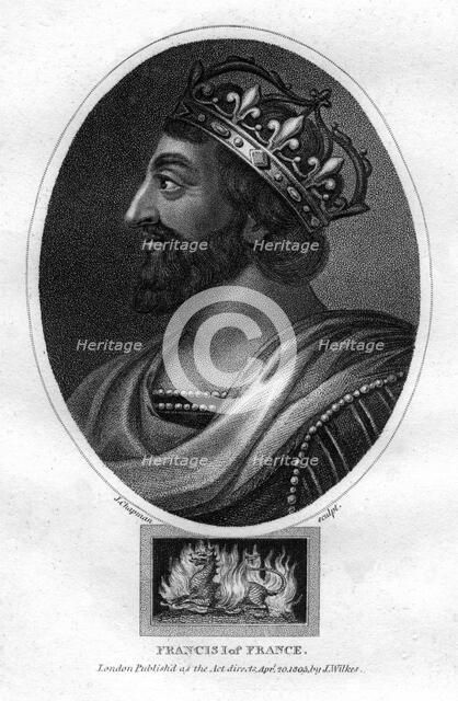 Francis I, King of France, (1805). Creator: J Chapman.