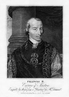 Francis II, Holy Roman Emperor, 1815.Artist: Henri Meyer