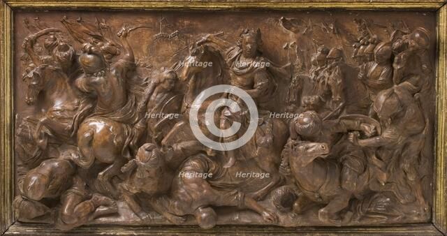 Francis III of Lorraine Triumphing over the Turks (image 1 of 4), 1739-c.1747. Creators: Frans Janssens, Francis I, Holy Roman Emperor.