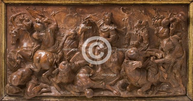 Francis III of Lorraine Triumphing over the Turks (image 1 of 4), 1739-c.1747. Creators: Frans Janssens, Francis I, Holy Roman Emperor.
