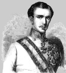 Francis Joseph, Emperor of Austria 1854. Creator: Unknown