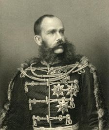 Francis Joseph, Emperor of Austria c1872. Creator: George J Stodart