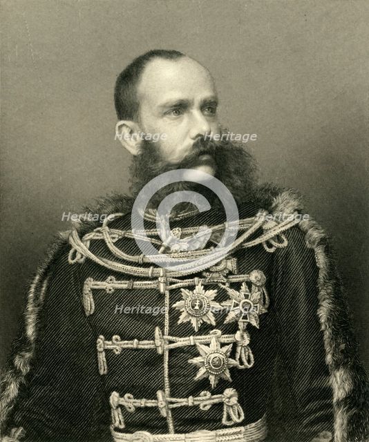 'Francis Joseph, Emperor of Austria', c1872. Creator: George J Stodart.