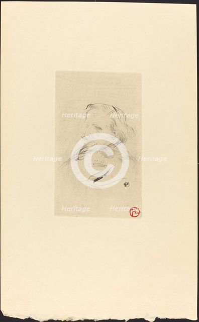 Francis Jourdain, 1898. Creator: Henri de Toulouse-Lautrec.