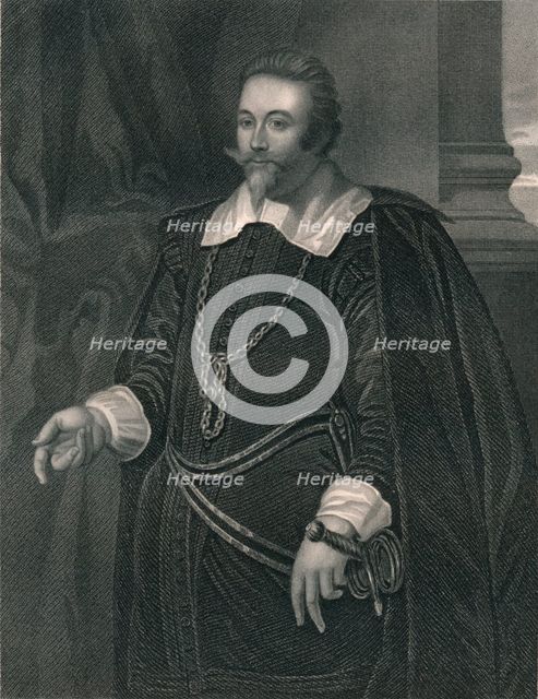 'Francis, Lord Cottington', (early-mid 19th century).  Creator: John Cochran.