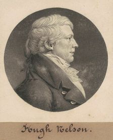 Francis Nelson, 1808. Creator: Charles Balthazar Julien Févret de Saint-Mémin