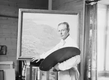 Francis Newton, portrait photograph, 1933 Sept. Creator: Arnold Genthe