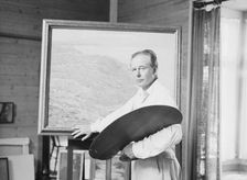 Francis Newton, portrait photograph, 1933 Sept. Creator: Arnold Genthe