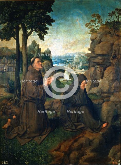 'Francis of Assisi'. Artist: Master of Hoogstraaten