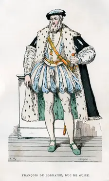 Francis of Lorraine, 2nd Duke of Guise, French soldier and politician, 16th century (1882-1884).Artist: Micheler