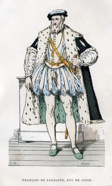 Francis of Lorraine, 2nd Duke of Guise, French soldier and politician, 16th century (1882-1884).Artist: Micheler