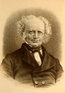 Francis Sylvester Mahony (Father Prout) c1860, (c1880). Creator: Lesage