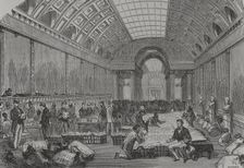 Franco-Prussian War (1870-1871): Central post office, installed in the Gallery of Battles of... 1871 Creators: Fernando Miranda, Manuel Ricord