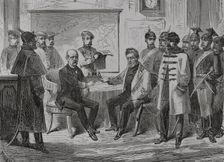 Franco-Prussian War (1870-1871): Armistice ceremony and capitulation of Paris...1871 . Creators: Fernando Miranda, Tomás Carlos Capuz