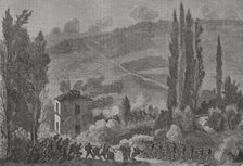 Franco-Prussian War (1870-1871): Battle of Châtillon, September-October 1870 (1871). Creator: Auguste Trichon