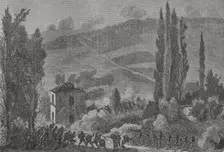 Franco-Prussian War (1870-1871): Battle of Châtillon, September-October 1870 (1871). Creator: Auguste Trichon