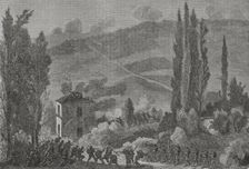 Franco-Prussian War (1870-1871): Battle of Châtillon, September-October 1870 (1871). Creator: Auguste Trichon