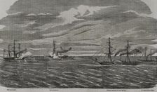 Franco-Prussian War (1870-1871): "Battle of Havana" (9 November 1870), 1870. Creator: Celestino Sadurni