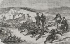 Franco-Prussian War (1870-1871): Battle of Sedan (1-2 September 1870), 1871. Creator: Unknown