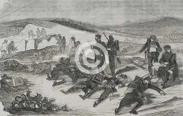 Franco-Prussian War (1870-1871): Battle of Sedan (1-2 September 1870), 1871.  Creator: Unknown.