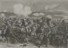 Franco-Prussian War (1870-1871): Battle of Wörth, 6 August 1870, (1870). Creator: Unknown