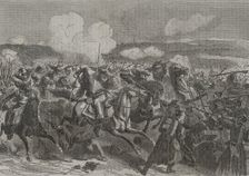 Franco-Prussian War (1870-1871): Battle of Wörth, 6 August 1870, (1870). Creator: Unknown