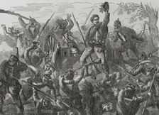 Franco-Prussian War (1870-1871): Battle of Wörth, 6 August 1870, 1870. Creator: Unknown