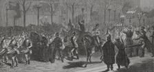 Franco-Prussian War (1870-1871): Germans leave the city, 1871. Creator: Unknown