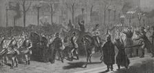 Franco-Prussian War (1870-1871): Germans leave the city, 1871. Creator: Unknown