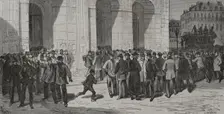 Franco-Prussian War (1870-1871): Municipal elections of 5 Nov 1870 held in Paris during the..., 1871 Creators: Fernando Miranda, Tomás Carlos Capuz
