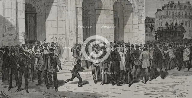 Franco-Prussian War (1870-1871): Municipal elections of 5 Nov 1870 held in Paris during the..., 1871 Creators: Fernando Miranda, Tomás Carlos Capuz.