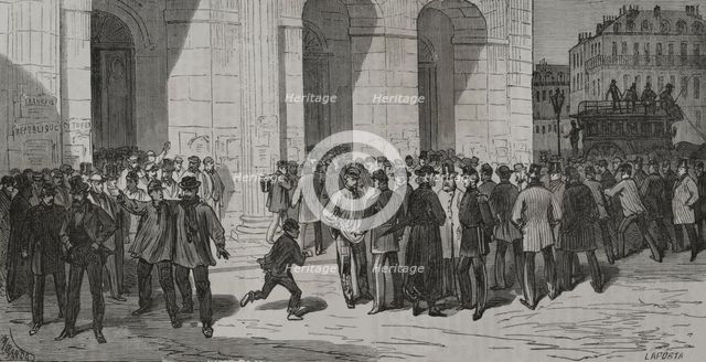 Franco-Prussian War (1870-1871): Municipal elections of 5 Nov 1870 held in Paris during the..., 1871 Creators: Fernando Miranda, Tomás Carlos Capuz.