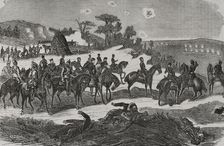 Franco-Prussian War (1870-1871): Second Battle of Orléans (3-4 December 1870), 1871. Creator: Artigas