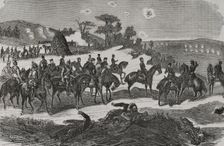 Franco-Prussian War (1870-1871): Second Battle of Orléans (3-4 December 1870), 1871. Creator: Artigas
