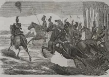 Franco-Prussian War (1870-1871): Siege of Paris, 1871. Creator: Tomas Padro Pedret