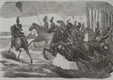 Franco-Prussian War (1870-1871): Siege of Paris, 1871. Creator: Tomas Padro Pedret