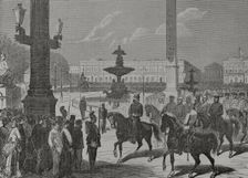 Franco-Prussian War (1870-1871): Siege of Paris (19 September 1870 to 28 January 1871), 1871. Creator: Fernando Miranda
