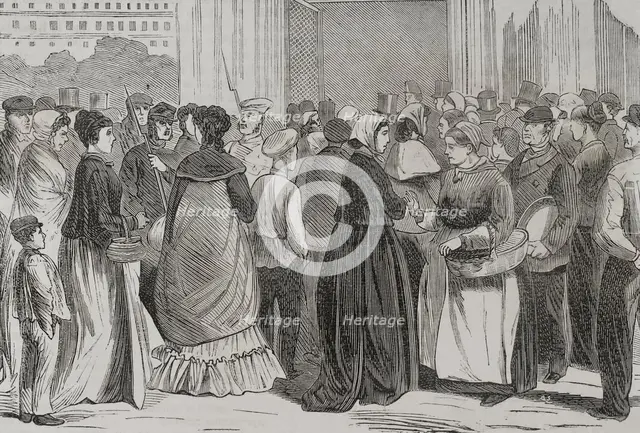 Franco-Prussian War (1870-1871): Siege of Paris (19 September 1870 to 28 January 1871), 1871. Creator: Unknown.
