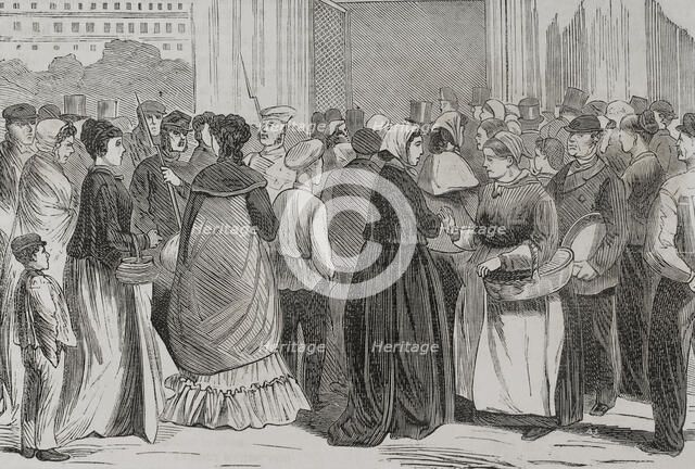 Franco-Prussian War (1870-1871): Siege of Paris (19 September 1870 to 28 January 1871), 1871. Creator: Unknown.