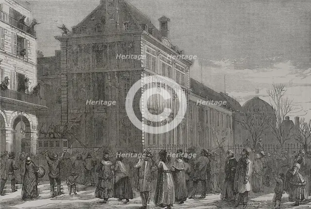 Franco-Prussian War (1870-1871): Siege of Paris (19 September 1870 to 28 January 1871), 1871. Creator: Unknown.